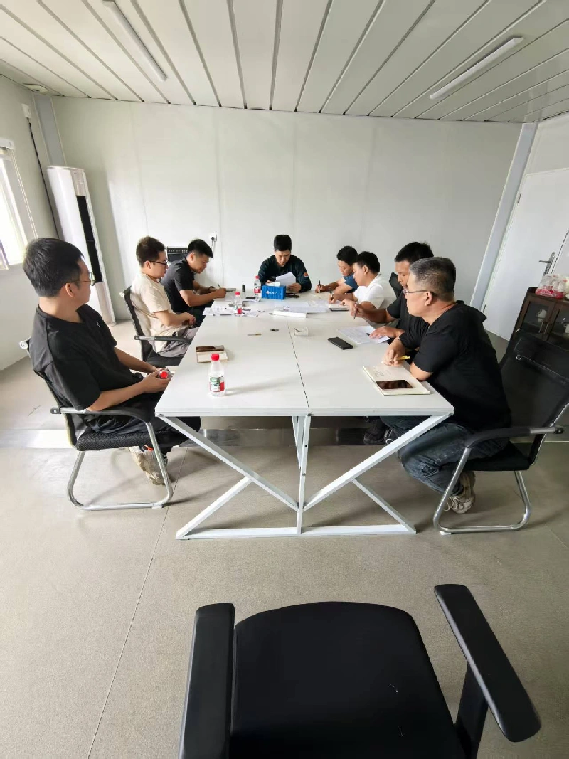 Точное согласование с требованиями заказа в контейнере и укреплении производственных фундаментов посредством обмена качеством встреч